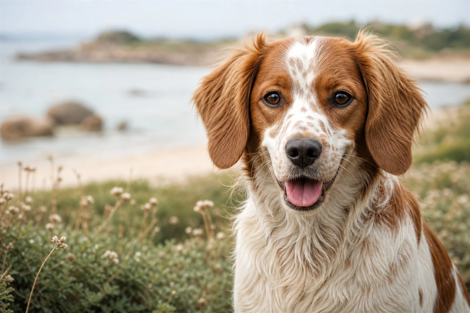 Chien au poil brillant — bienfaits du poisson pour chien